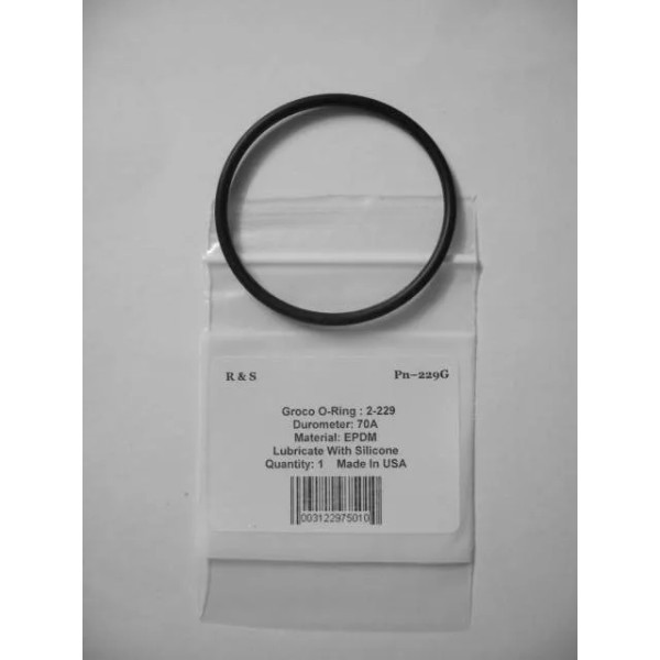 R&S Groco 2-229 O-Ring For VD-1500-S & 2000-S / ARG1000