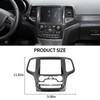 Hoolcar Center Console Navigation Panel Trim Middle Air Conditioning Vent