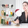 360 Rotating Makeup Organizer Countertop, Clear Acrylic Large Perfume Organizer,