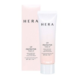 Hera UV Protector Tone Up 50ml Tone Up Sun Cream, sunscreen without eye irritation, mild sun cream, Hera UV Protector Tone Up 50ml / 헤라 UV 프로텍터 톤업 50ml 톤업선크림 눈시림없는선크림 순한선크림, 헤라 UV 프로텍터 톤업 50ml