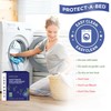 Protect-A-Bed AllerZip Smooth Mattress Protector Machine Washable, Twin, 7-12 Inches