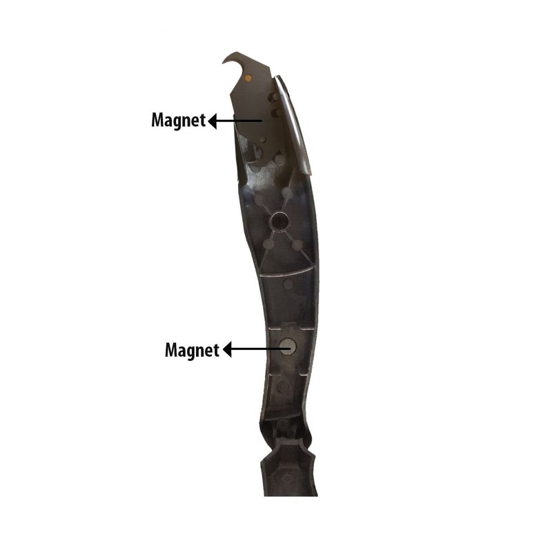 19-101 Safety Vinyl Shark Knife with Dual Magnet and 2