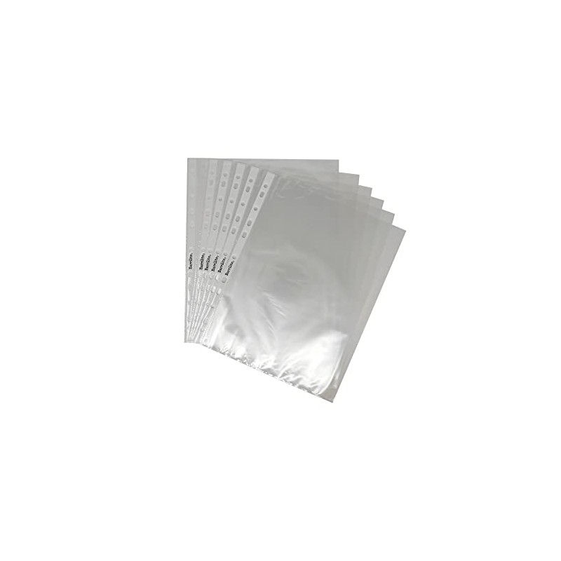 PROTECTOR DE HOJAS BARRILITO PHO100 PAQUETE CON 100 PIEZAS TAMAÑO