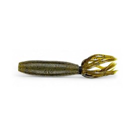 Fat 4 Inch Soft Plastic Solid Tube Bait 92F10 Pack 286 Pumpkin Dark with Black Fishing Lures Bass Jigging Bait Jig Lure Weedless Soft Plastic Swimbait Accessories Freshwater