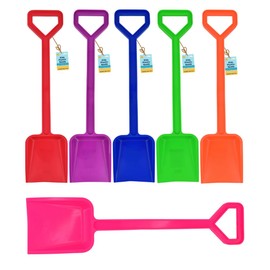 Electoys Plastic Shovel 45cm Kids Spade | Beach Spades Sand Pit Accessories | Garden Digging Shovel for Children | Soil Scoop Sand Seaside Sandpit Toys for Kids | Assorted Colour | 1 Pack