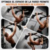 Barra de Dominadas de Pared Barras para Ejercicio Multifuncional Sop.200kg
