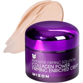 MIZON Crema Hidratante Facial con Colágeno 50 ml - crema facial antiarrugas reafirmante y nutritiva - skincare coreano para piel mixta y madura