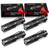 LETMY Tactical Flashlight, Super Bright LED Mini Flashlights with Belt