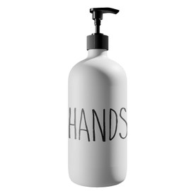 Dish Soap Dispenser for Kitchen Sink,Glass Kitchen Hand Soap Dispenser,Modern Farmhouse Soap Dispenser for Kitchen Sink Decor