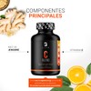 Vitamina C Jengibre de 120 Cápsulas. Ingredientes naturales. C Blend