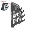 Eforlife 4 Tier Sword Holder Wall Mount Samurai Sword Display