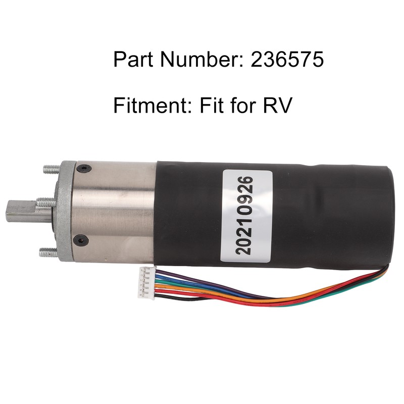 RV Slide Out Motor 236575 12V DC In Wall Slide