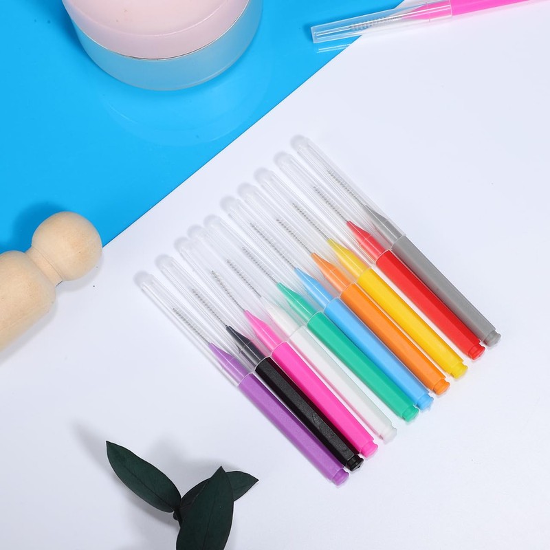 ULTECHNOVO 100piezas Cepillos Interdentales Para Limpieza De Brackets Herramienta De