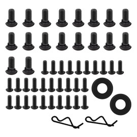Replacement for Pit Boss 850G-10710 Grill Screw Hardware Kit, with Different Screw Sets, Wheel Cotter Pins, Wheel Washers