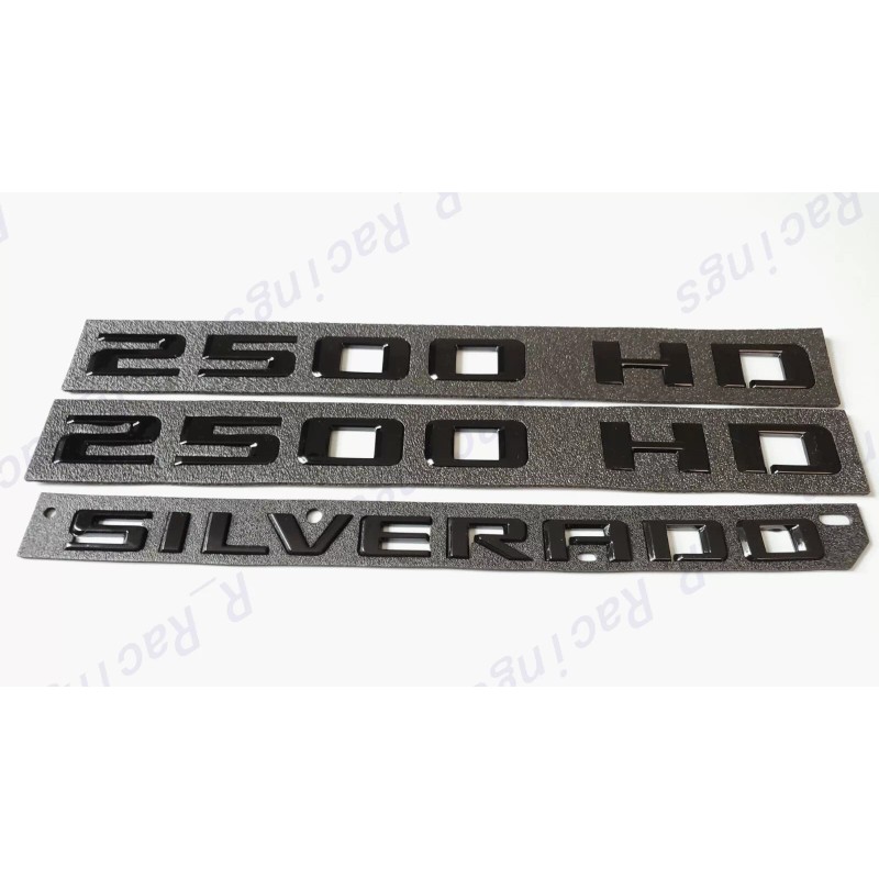 GM Auto Gloss Black Doors 2500HD Fender Z71 Rear Silverado