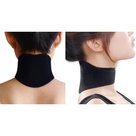 All Gadgets Comfortable Warm Neck Support Pain relief with self heating magnetic Tourmaline, Neck heat pad, for stress Relief Neck support Unisex