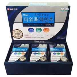 Ilyang Eye Health Power Lutein A 90 Capsules 3 Months Supply Lutein Marigold Flower / 일양 눈건강 파워 루테인A 90캡슐 3개월분 루테인 마리골드꽃