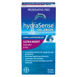 Gel Drops 10ml Night Therapy for Dry Eyes
