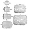 Norpro Reusable Rectangle Silicone Lids, Set of 6