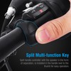 Waterproof Bicycle Horn USB Rechargeable Bike Ring Bell for 22‑31.8mm