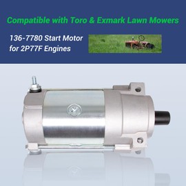 Starter Motor Parts OEM Toro Starter (136-7880) Fits Titan & Timecutters with 22.5 & 24.5HP Toro Engine, 270360146-0002