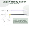 M&G Gel Pen Medium Point 0.5mm 12 Pieces Smooth Blue