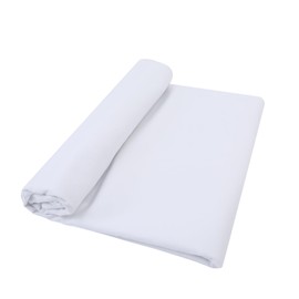 Muslin White Cotton Fabric for Sewing 59 Inch Wide Natural 100% Cotton Poplin Fabric by The Yard Soft Embroidery Cotton Material Apparel Cloth (White, 1 Yard)