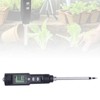 EC Tester with LCD Display Soil Conductivity Temperature Meter for