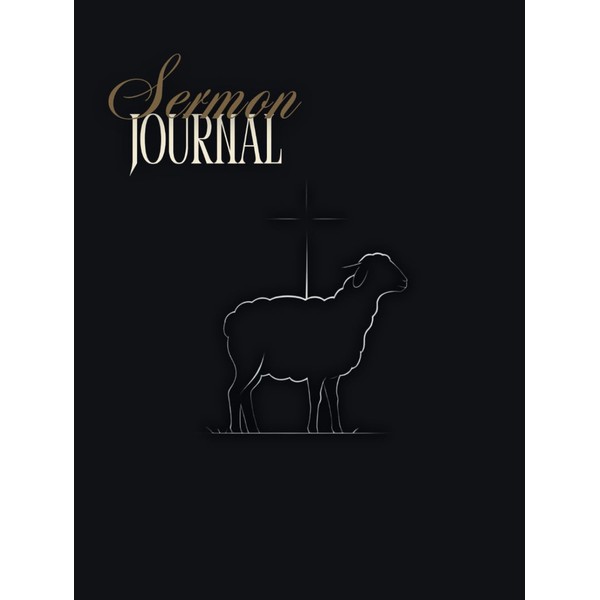 Sermon Journal for Men: Church Notebook for Taking Notes in