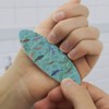 Fish Swimming In River Pattern Double-Sided Oval Nail File Emery