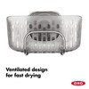 OXO Good Grips Stronghold Suction Sinkware Organizer, Stain Less Steel