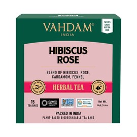 Vahdam Teas Hibiscus Rose Herbal Tea