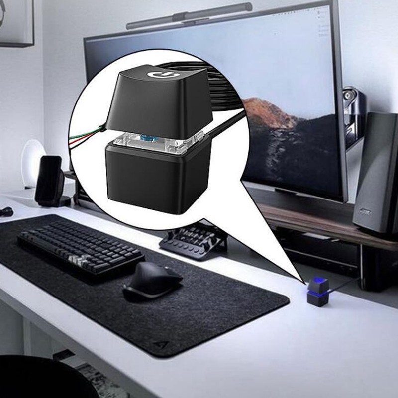 PC Power Button Extension External Flexibility PC Power Switch Power