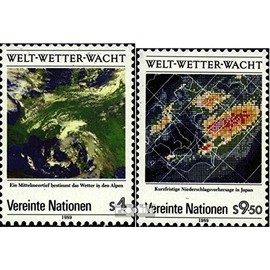 UN - Vienna 92-93 (complete.issue.) unmounted mint/never hinged ** MNH 1989 World-Weather-Wacht (Stamps for collectors)