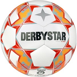 Derbystar Unisex Youth Stratos S-Light V23 Football, Multicoloured, 4