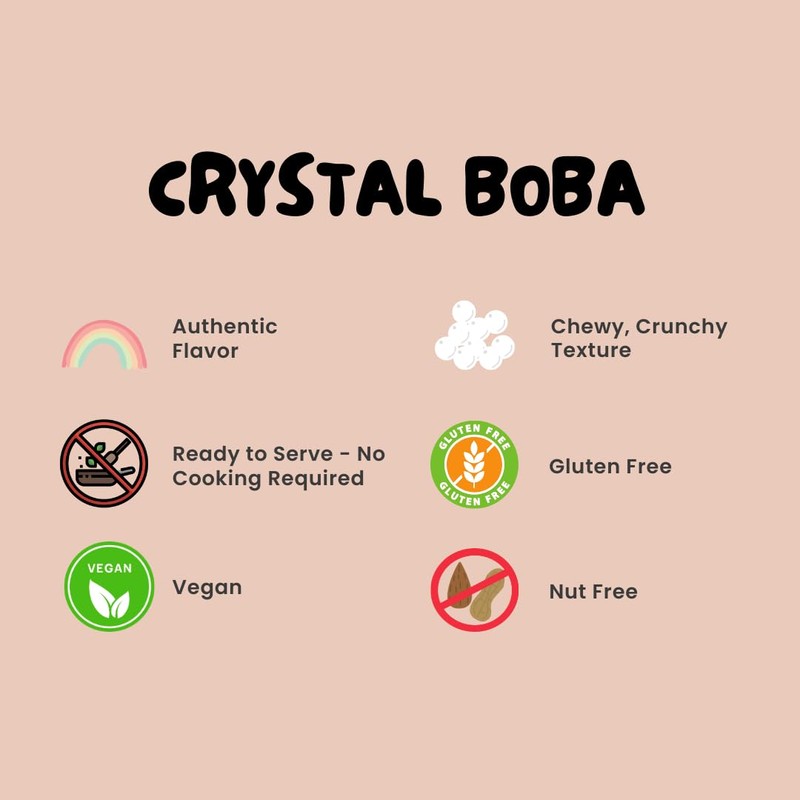 Bossen Crystal Boba (Rainbow)