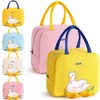 Bolsa Térmica Pato Kawaii Bonita Para Mujer (2PCSA)