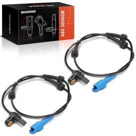 2 x ABS sensor rear axle for 206 hatchback 2A/C 206 SW 2E/K 206+ 2L 2M T3E 1.1L 1.4L 2.0L 2002-2013 9640055280