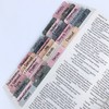 Graceful Gray Bible Tabs, Pink Sage Green Mustard Floral, Cardstock