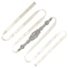 Rhinestone Wedding Dress Belt Elegant Waistbelt Clothes Accessories for Bride