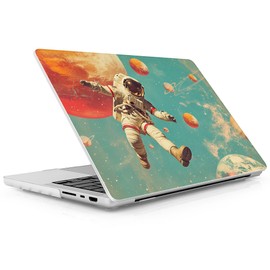 Lepeoac for MacBook Pro 16 inch Case 2021 2022 2023 2024 Release A3186 A3403 M4 A2991 M3 A2780 M2 A2485 M1 Pro/Max, Hard Shell Case with Screen Protector & Keyboard Cover, Astronaut Floating