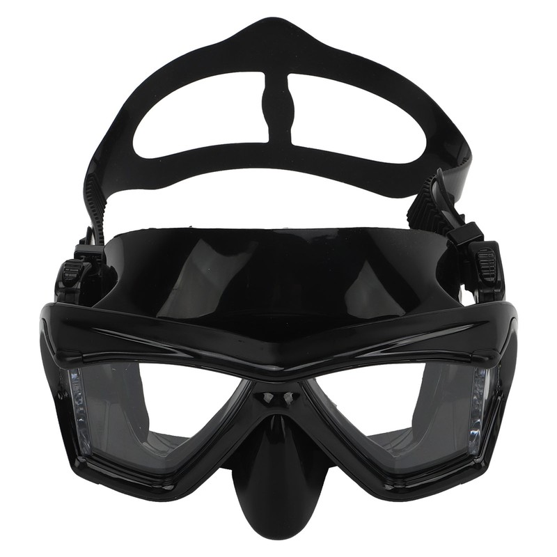 Snorkel Diving Glasses Waterproof Prevent Fog UV Protection Tempered Glass