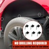 ANMOSVO Liners Wheel Well Guard for F150 2021 2022 2023