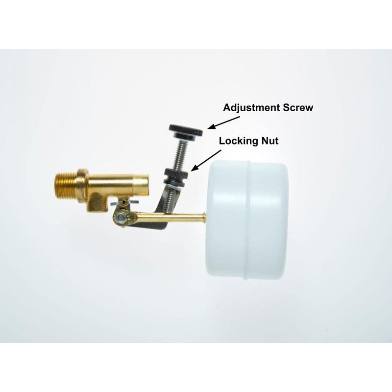 Float Tec Letro Pentair T26 EZ Adjustment Brass Float Valve