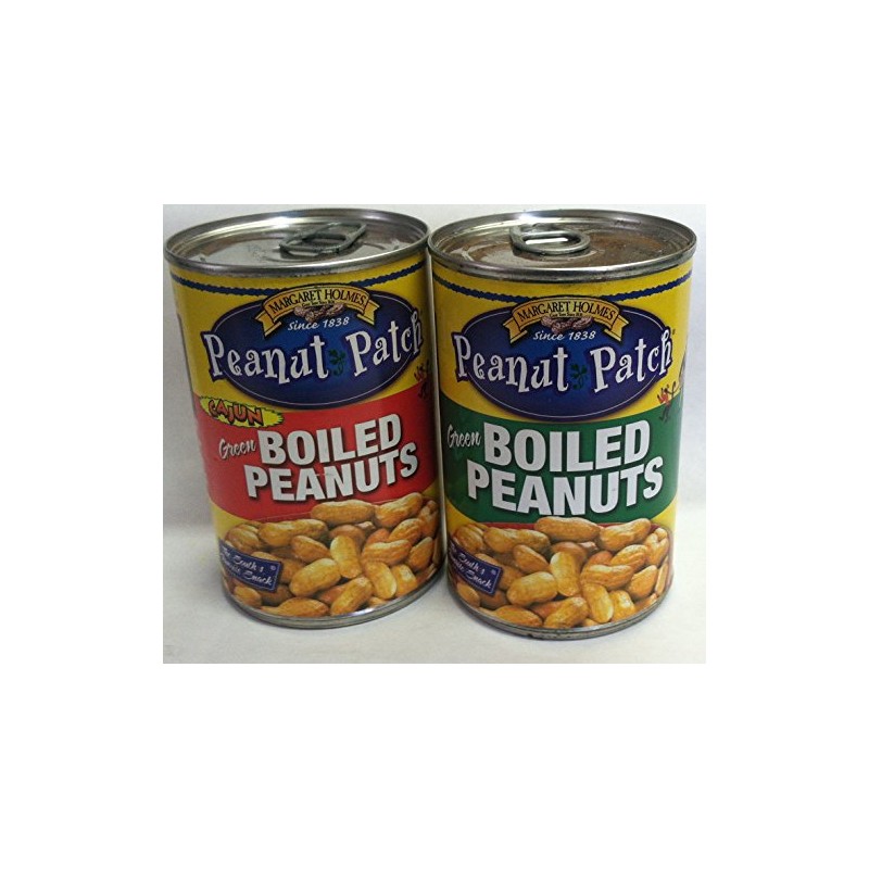 Peanut Patch Green Boiled Peanuts and Cajun Green Boiled Peanuts