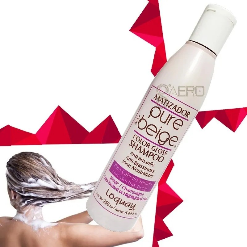 Loquay Pure Beige Shampoo Matizador 250 Ml