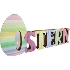khevga Easter Table Decoration - Decorative Lettering Easter, 30 cm, Ideal for Spring Decoration, Easter Brunch & Festive Table Decoration
