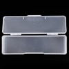 siyuwuro 4Pcs Transparent Storage Boxes For Nail Tool Professional Pedicure