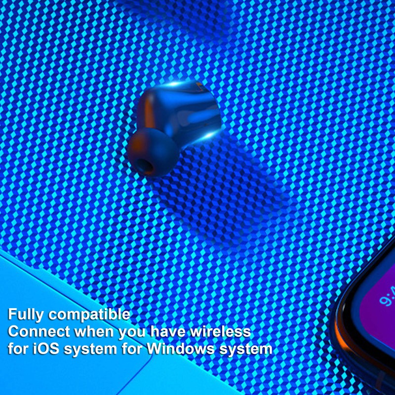 Single Bluetooth Mini Earbuds Bluetooth 5.2 Noise Reduction Ergonomic Digital