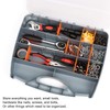Makitoyo Hardware Storage Box Tools Organizer Container with Handle and
